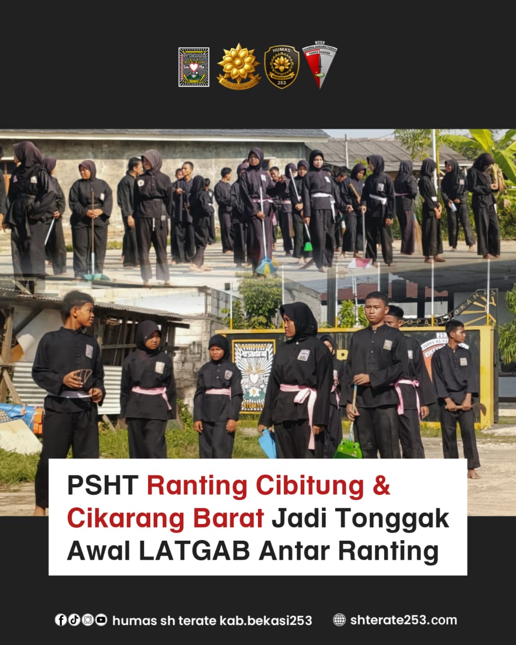PSHT Ranting Cibitung & Cikarang Barat Jadi Tonggak Awal LATGAB Antar Ranting